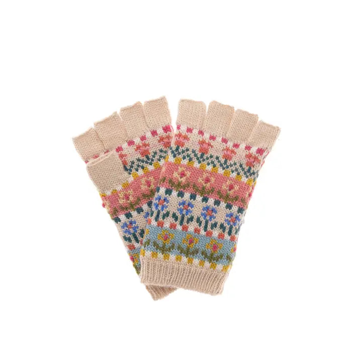 French Knot Mittens & Hand Warmers