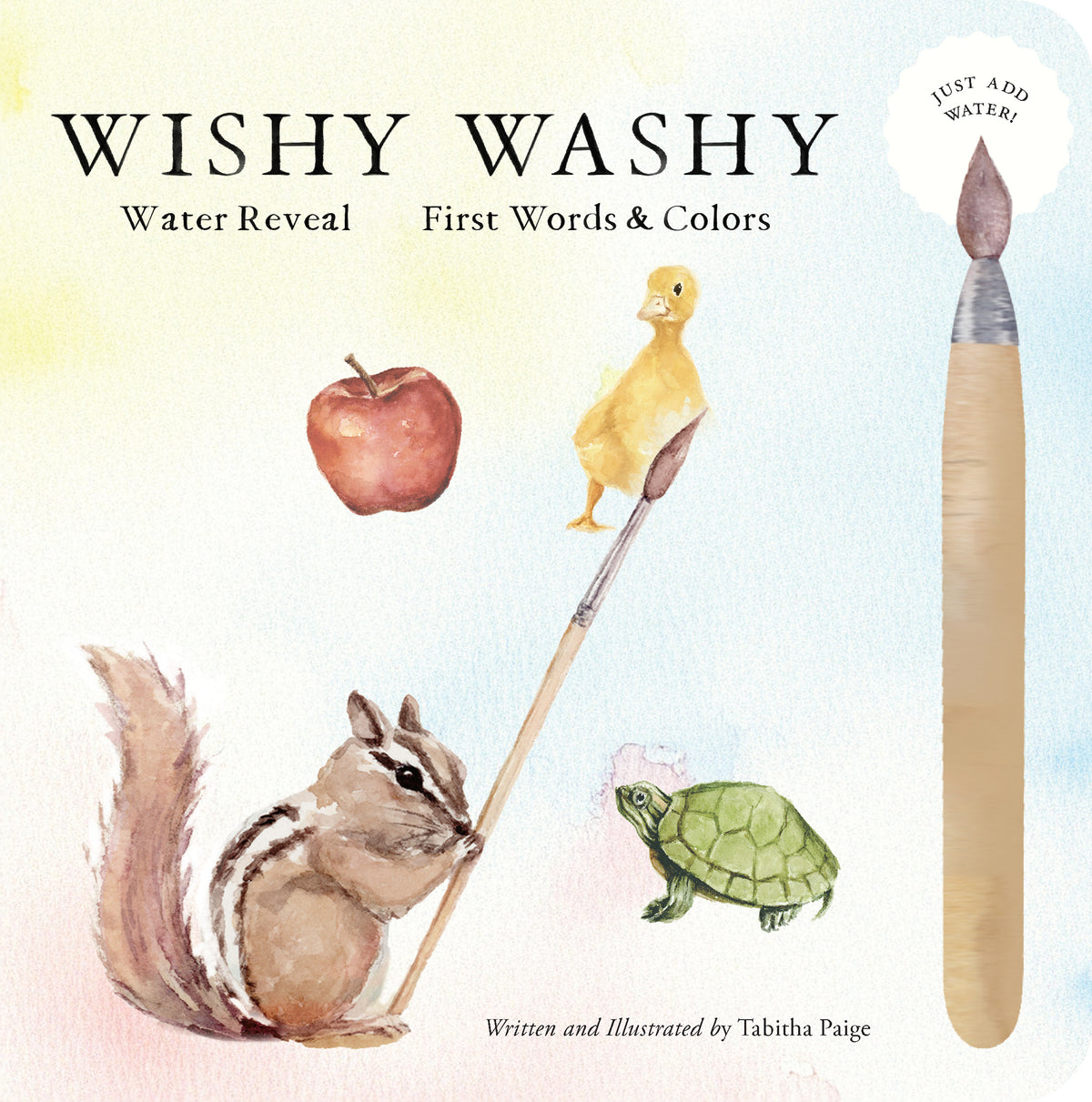 Wishy Washy Water Reveal First Words & Colors