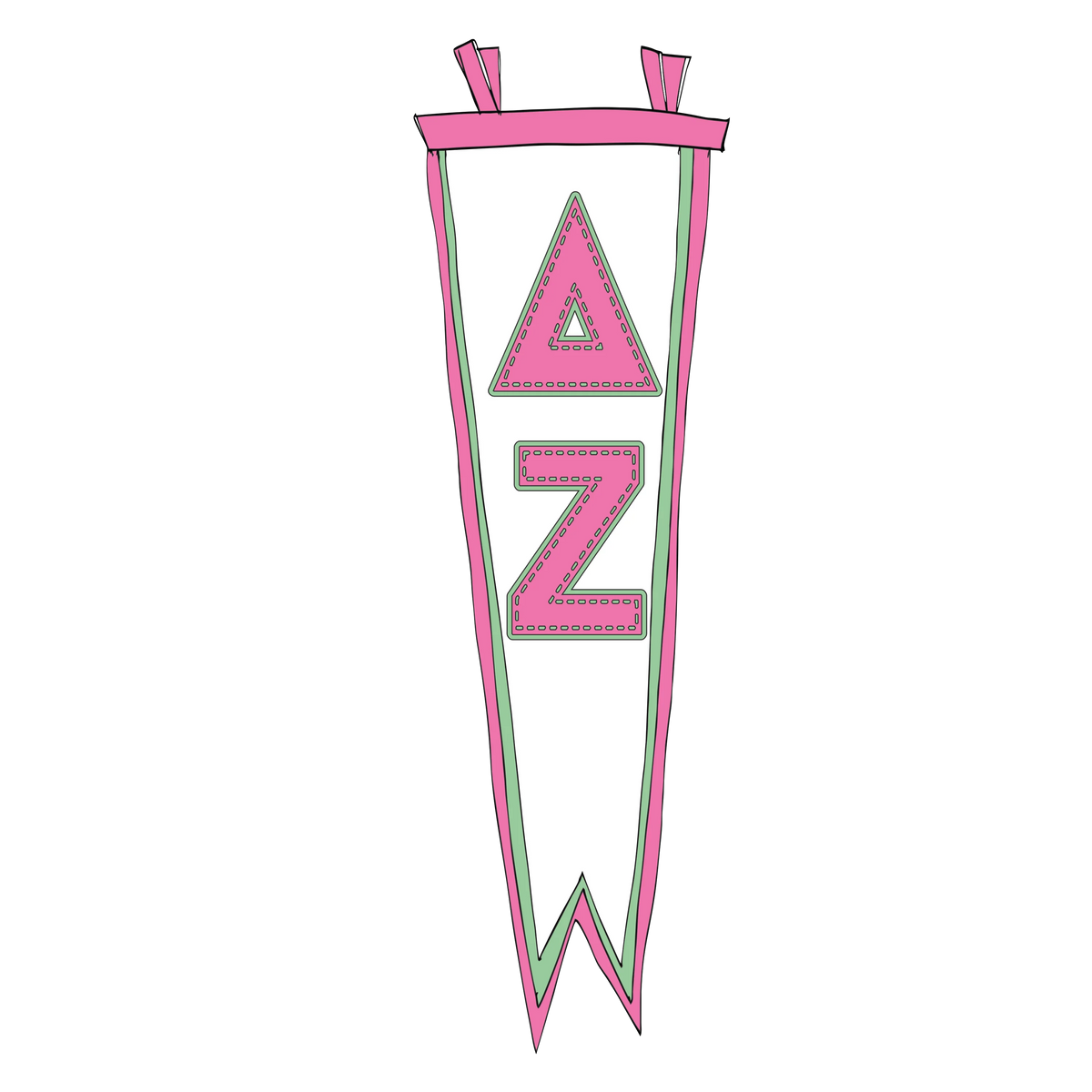 Sorority Heritage Pennant