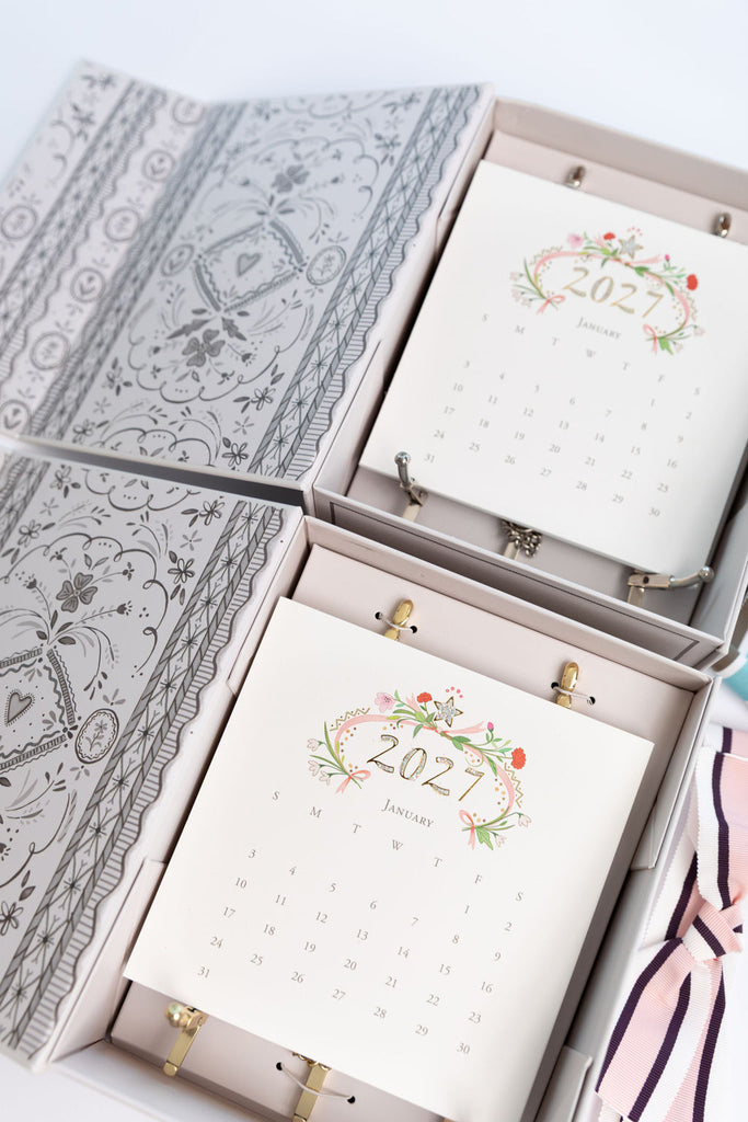 Karen Adams Gold and Silver Calendar 2027 Set