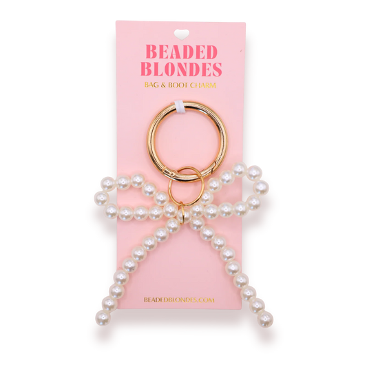 Beaded Blondes Bag or Boot Charm