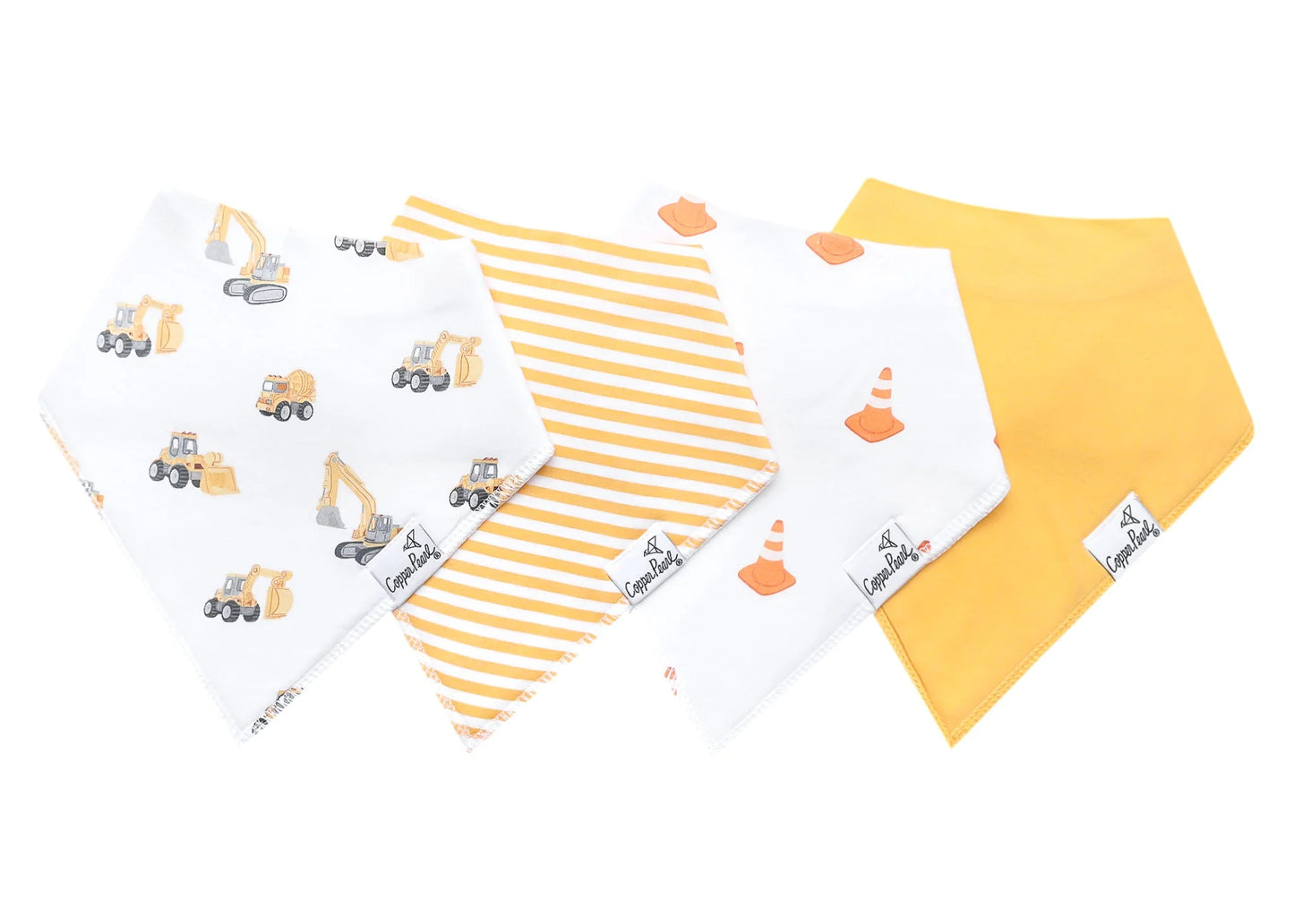 Copper Pearl Bandana Bibs