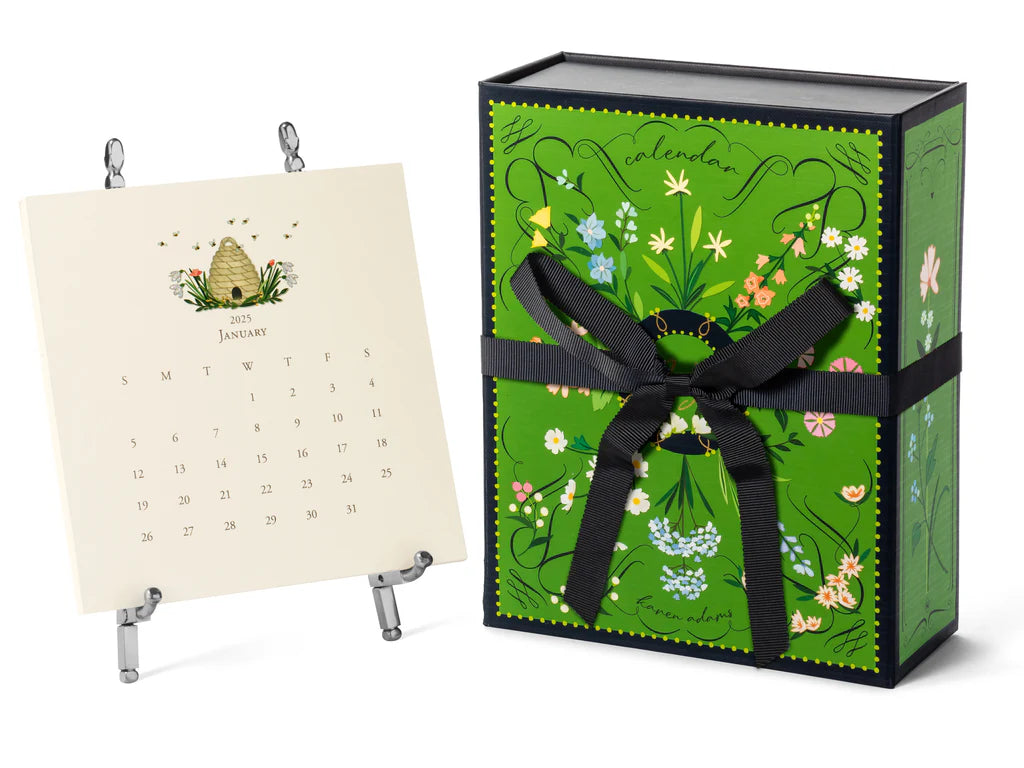 Karen Adams Silver Calendar 2025