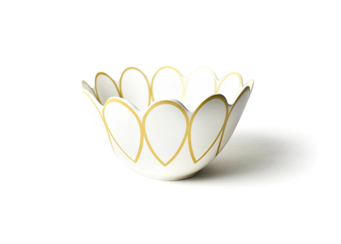 Coton Colors Gold Deco Scallop Collection