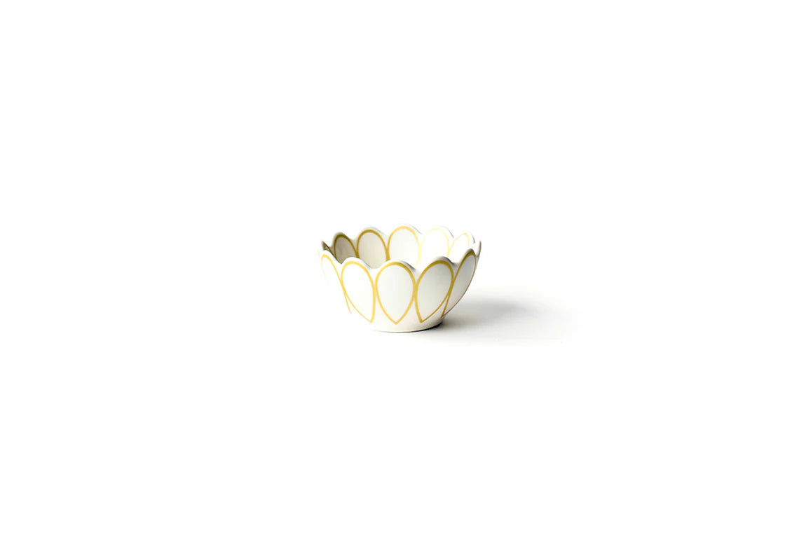 Coton Colors Gold Deco Scallop Collection