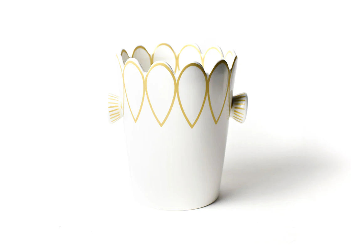 Coton Colors Gold Deco Scallop Collection