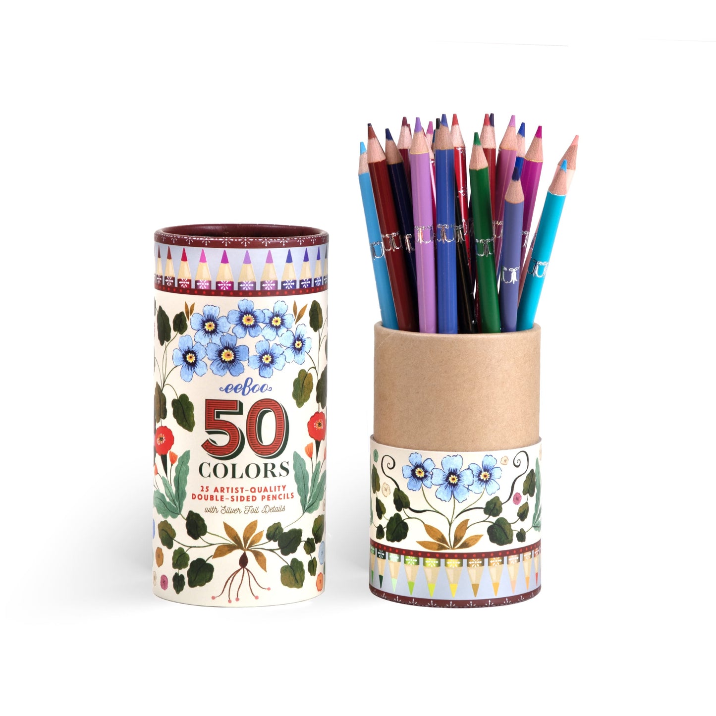 eeboo Flora's Double Sided Pencil