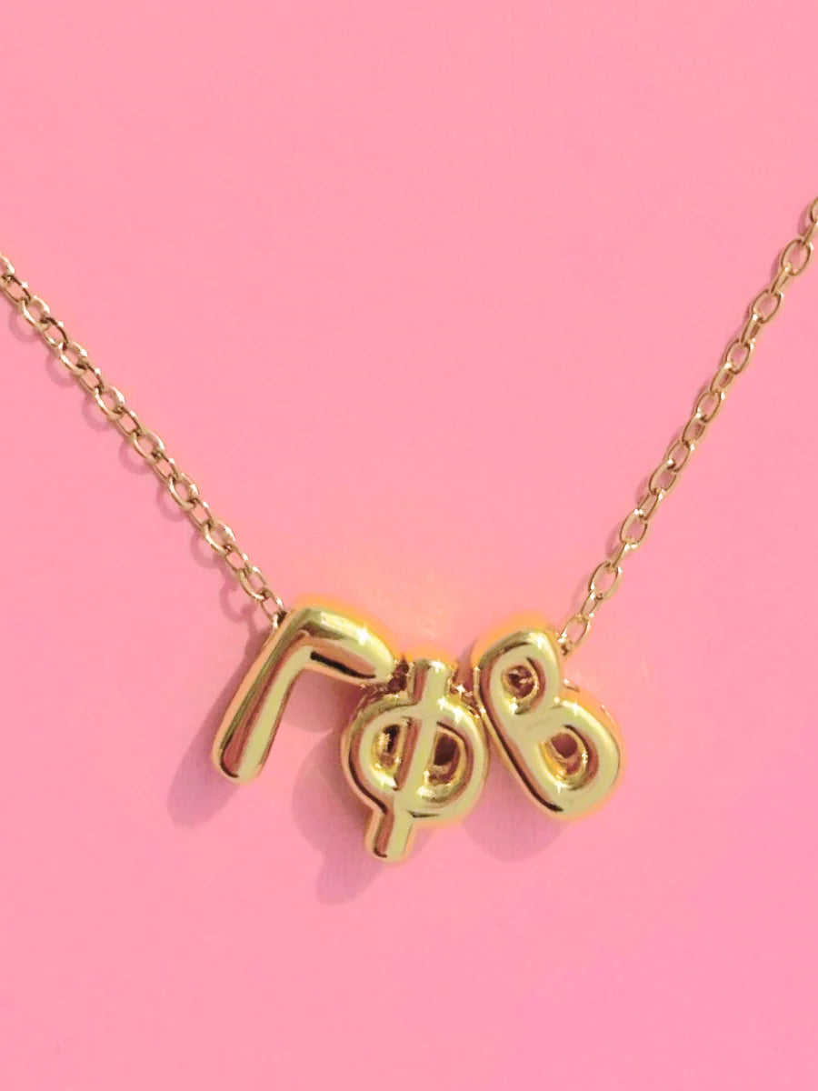 Sorority Bubble Necklace