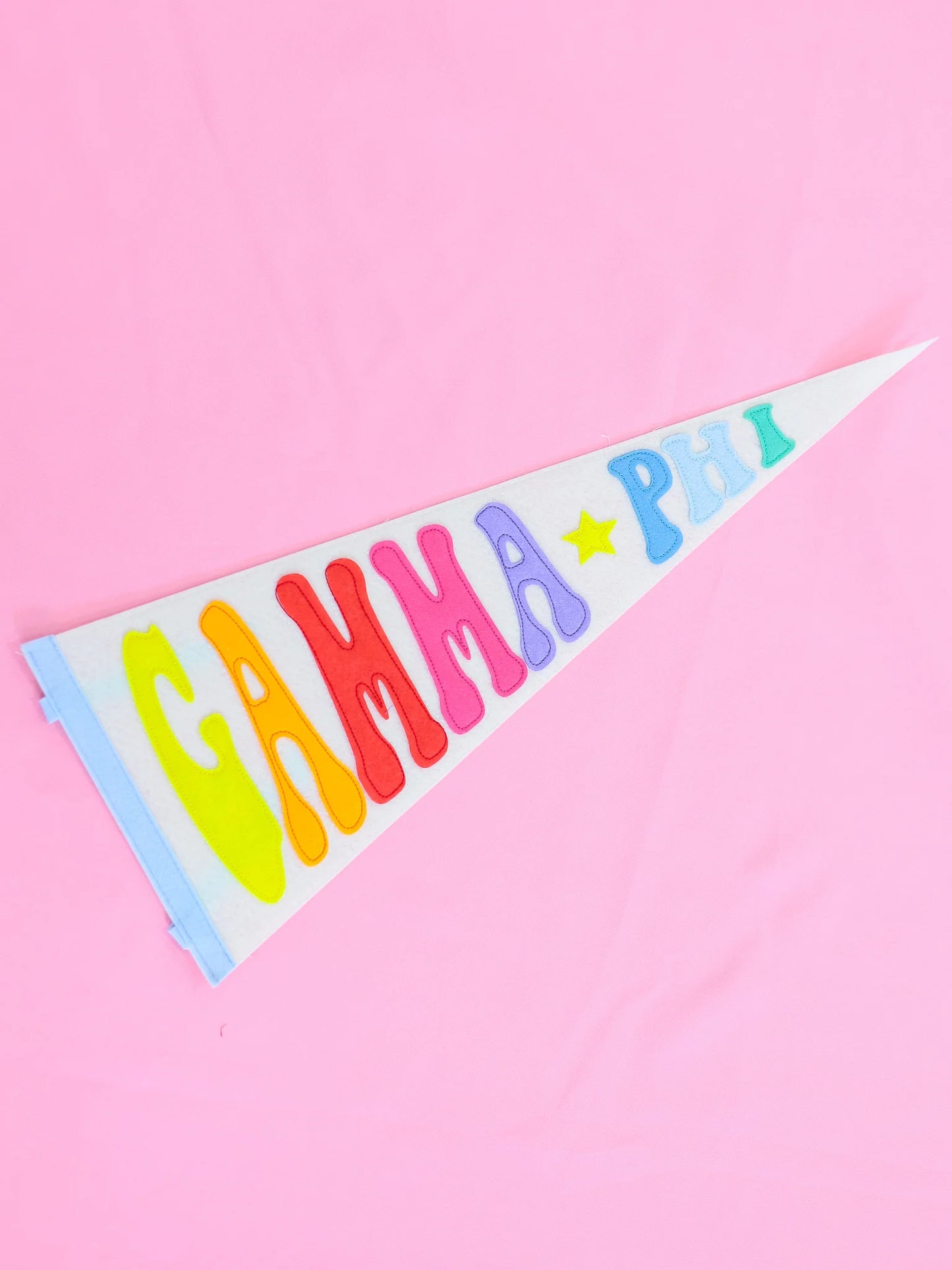 Rainbow Pennant Flag