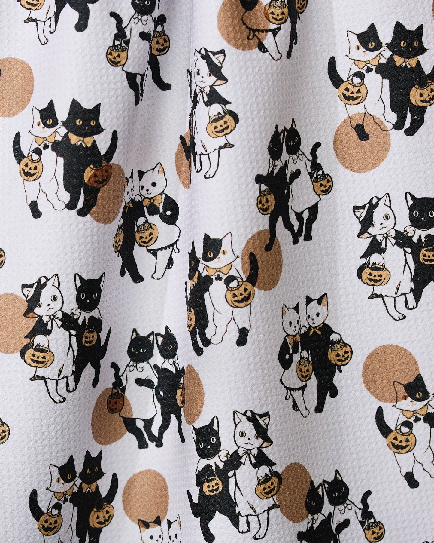 Geometry Fall Print Tea Towels