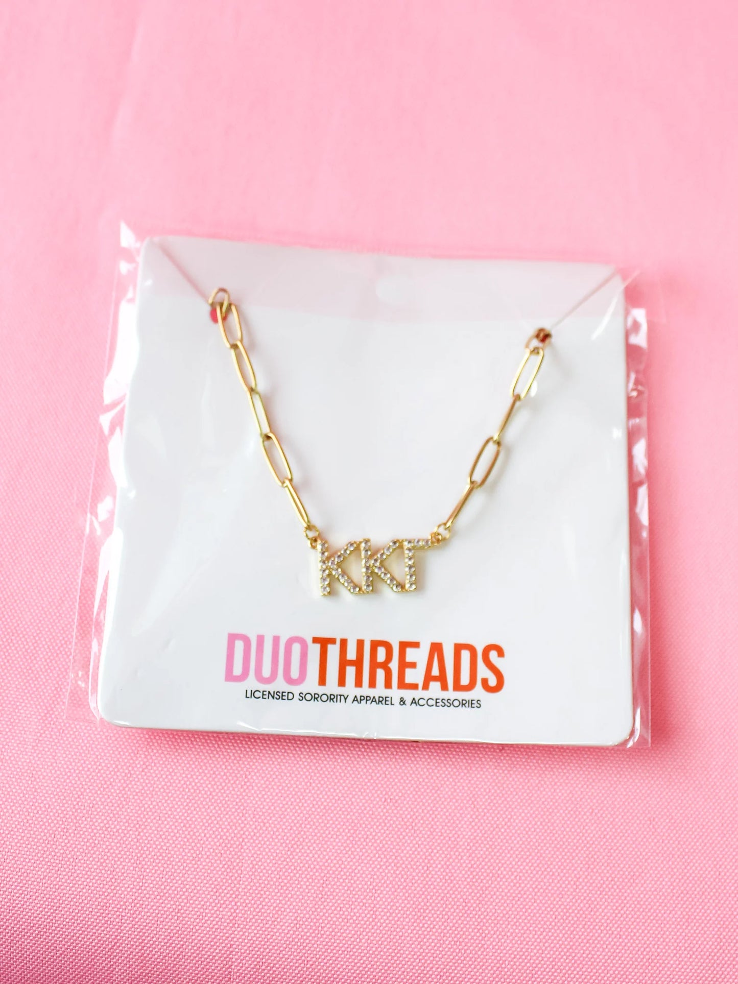 Rhinestone Sorority Necklace