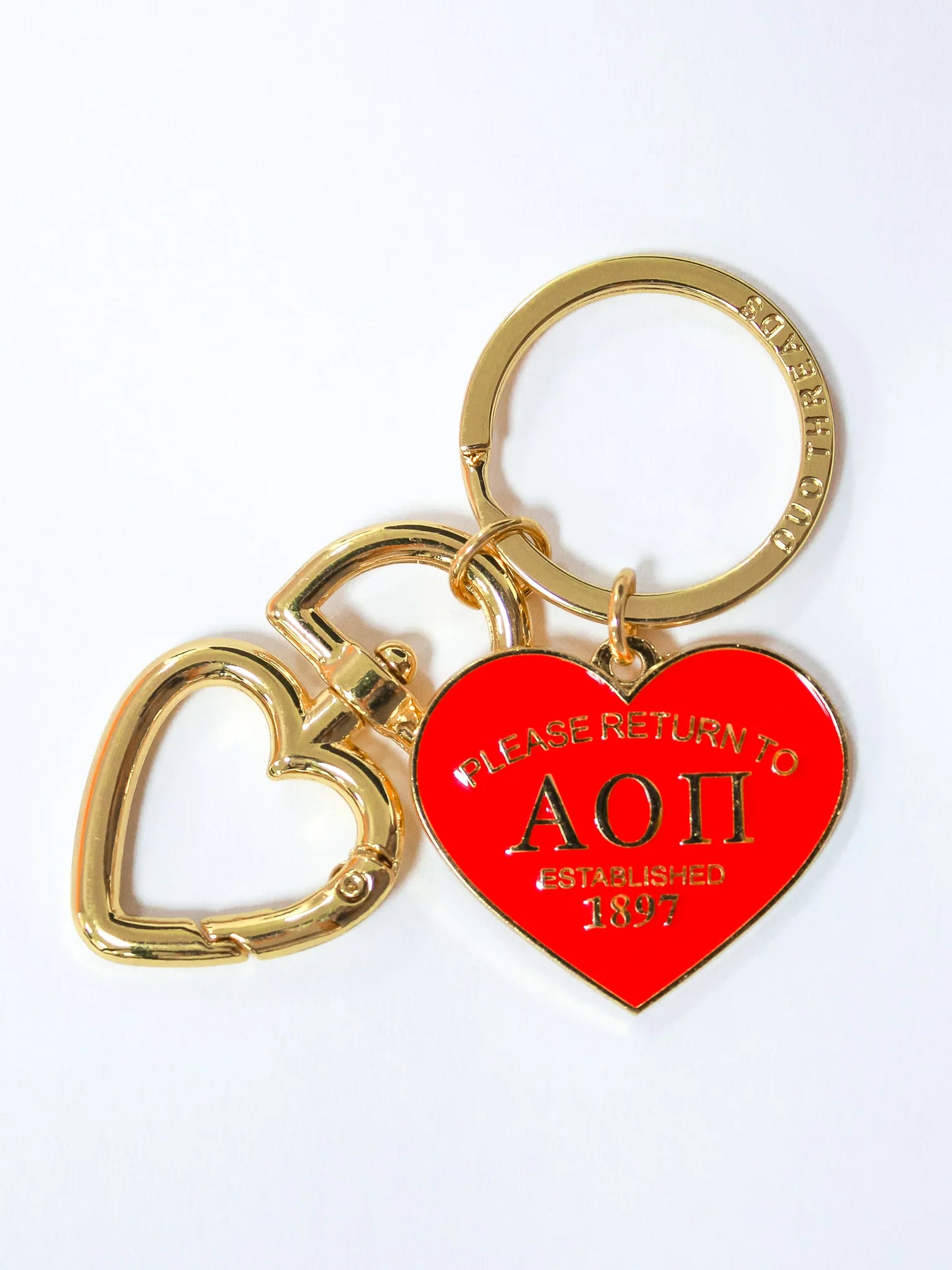 Please Return Key Ring – Two Tulips Boutique