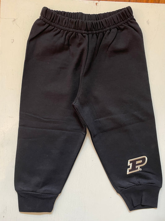Purdue Kids Black Sweat Pant