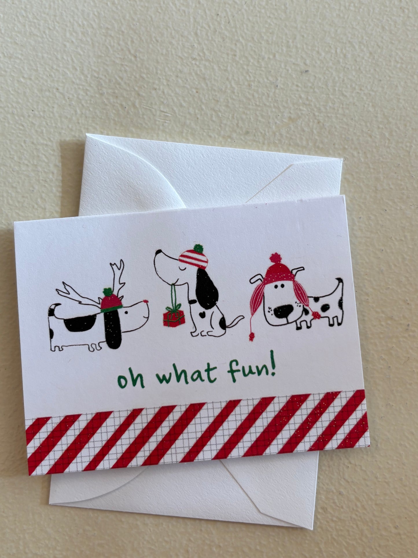 Gina B Christmas Enclosure Cards