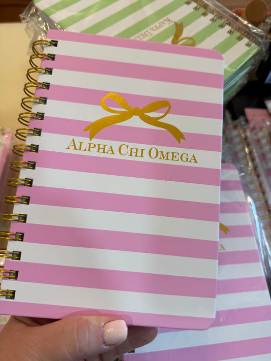 Sorority Spiral Bound Journal