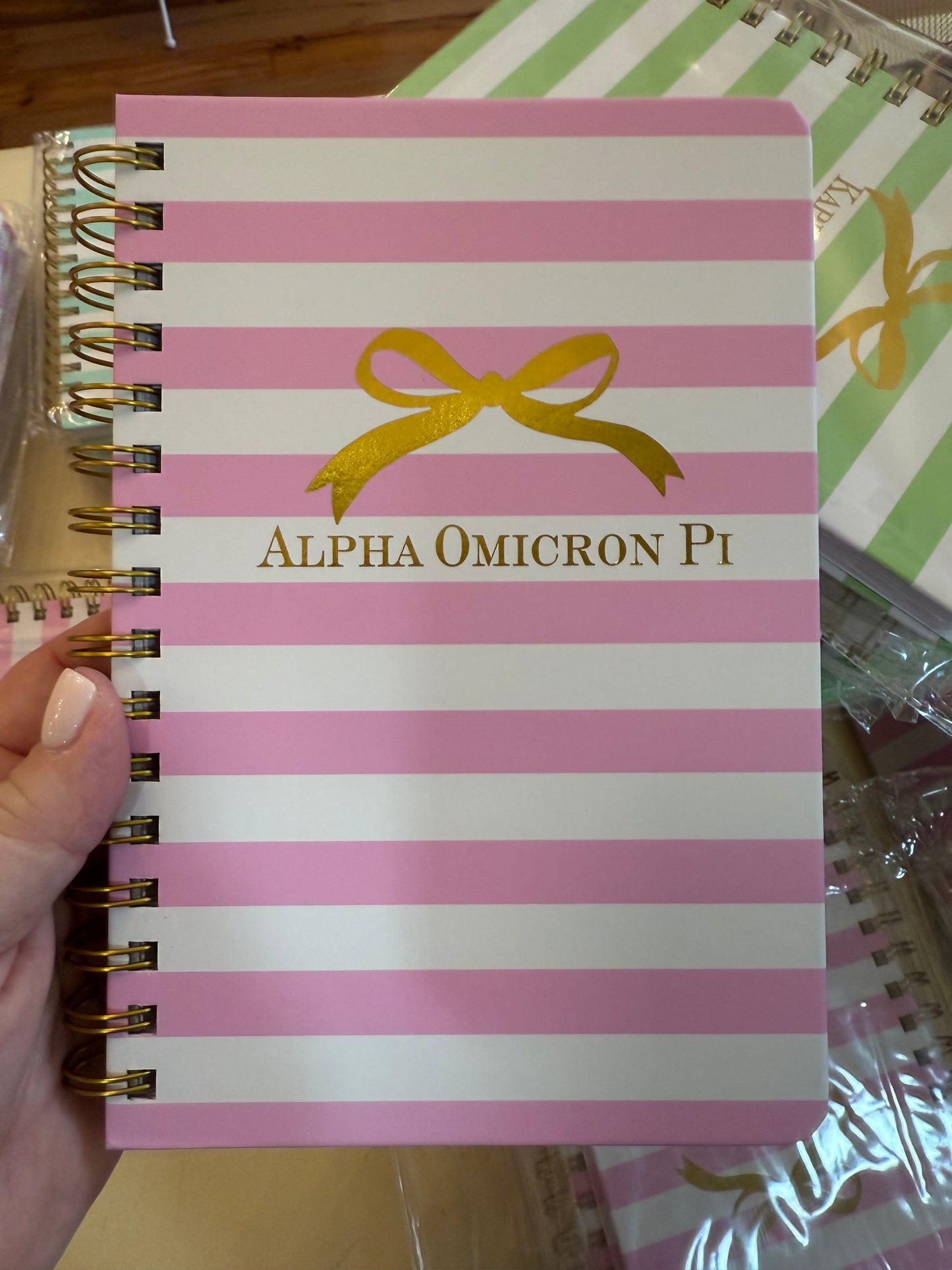 Sorority Spiral Bound Journal