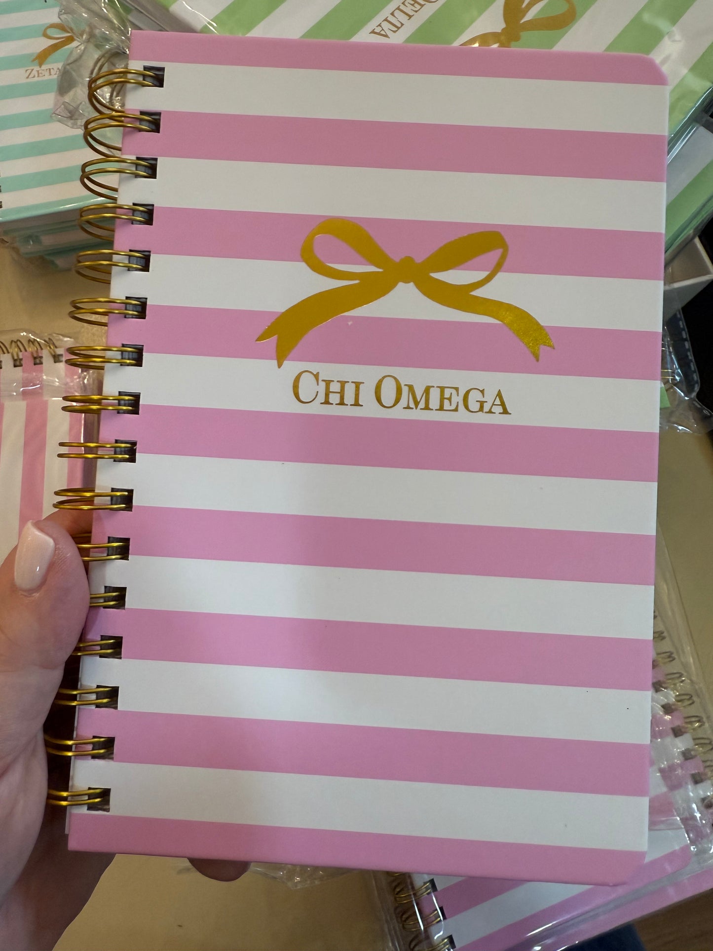 Sorority Spiral Bound Journal