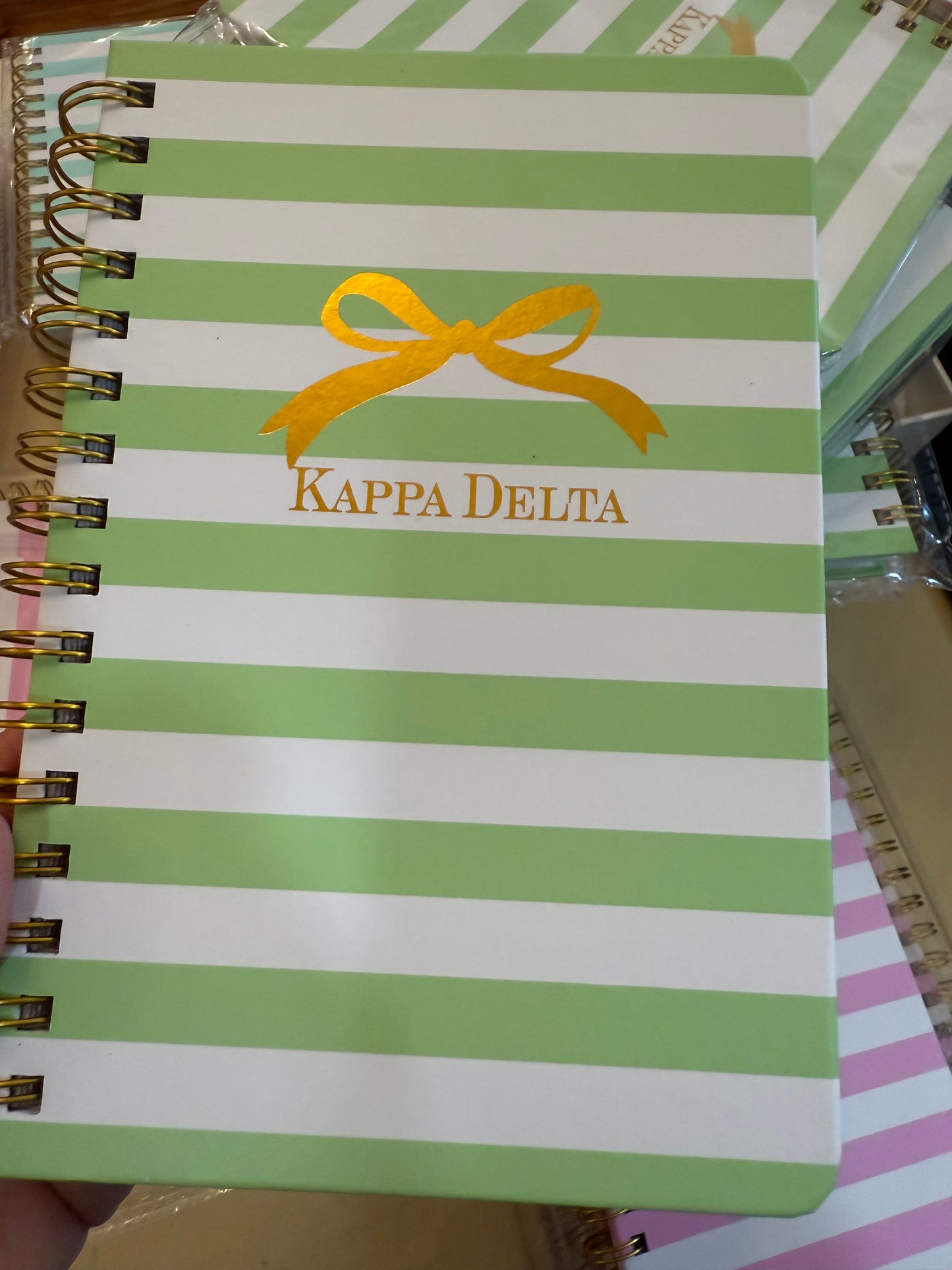 Sorority Spiral Bound Journal