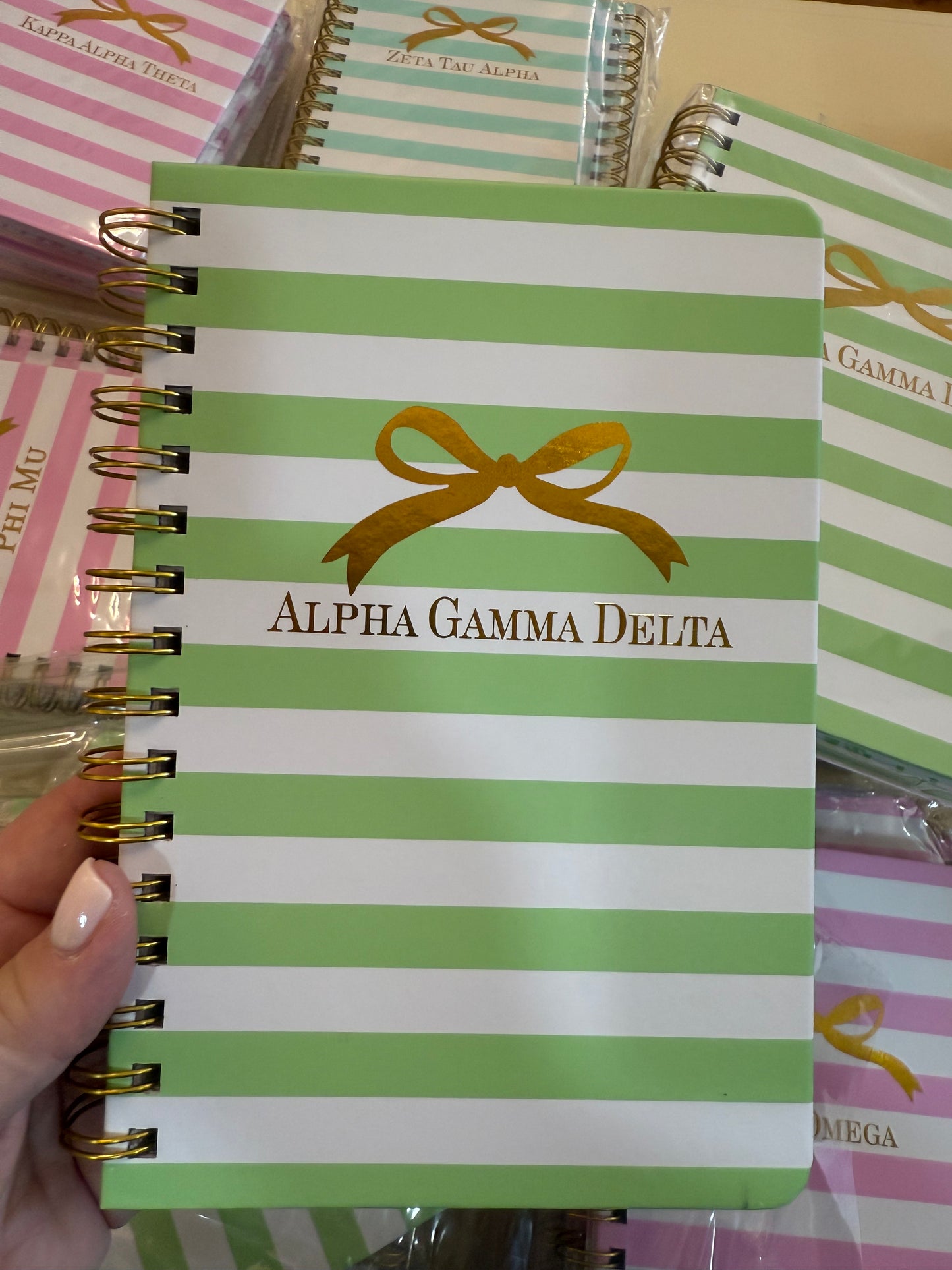 Sorority Spiral Bound Journal