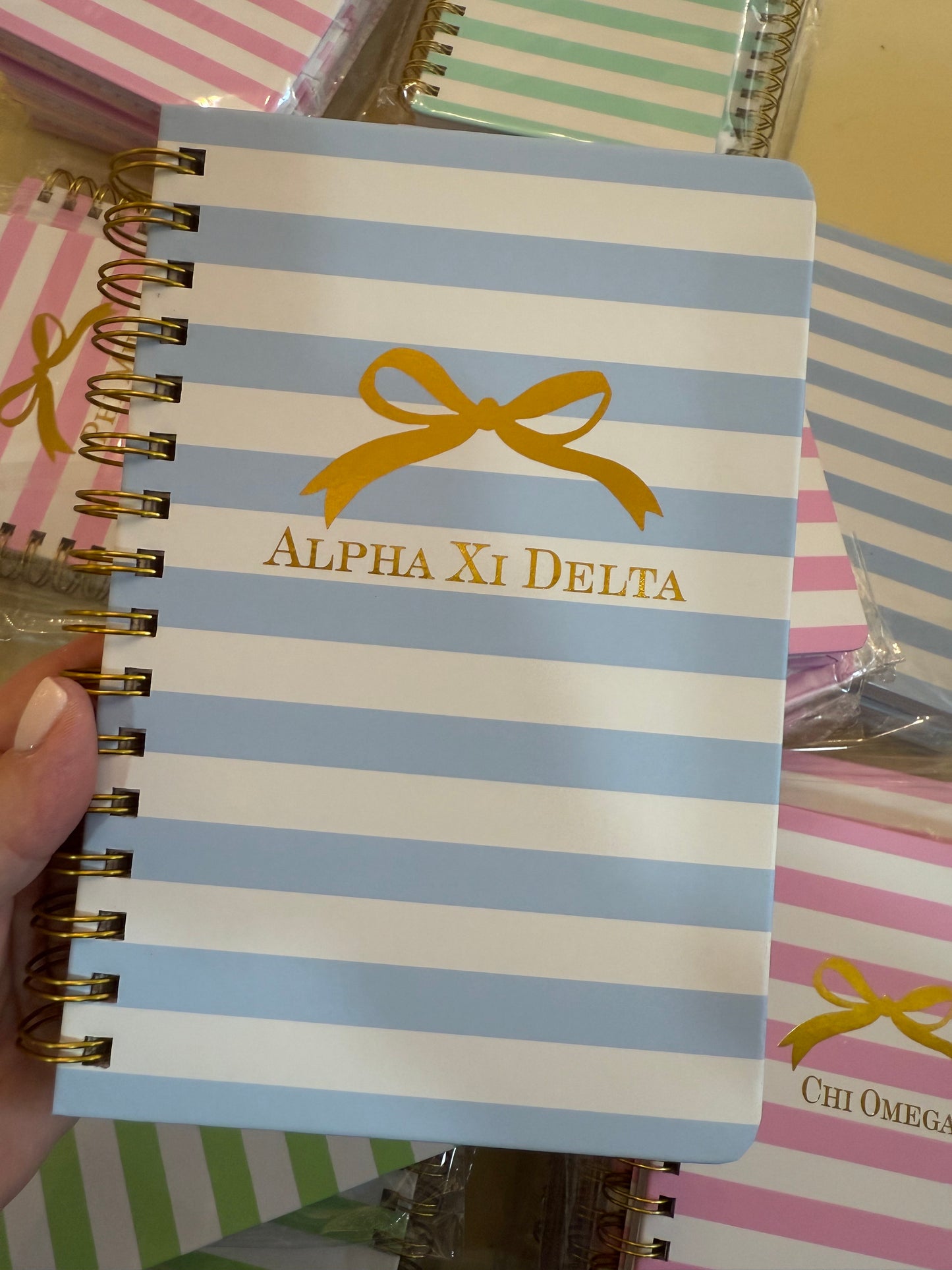Sorority Spiral Bound Journal