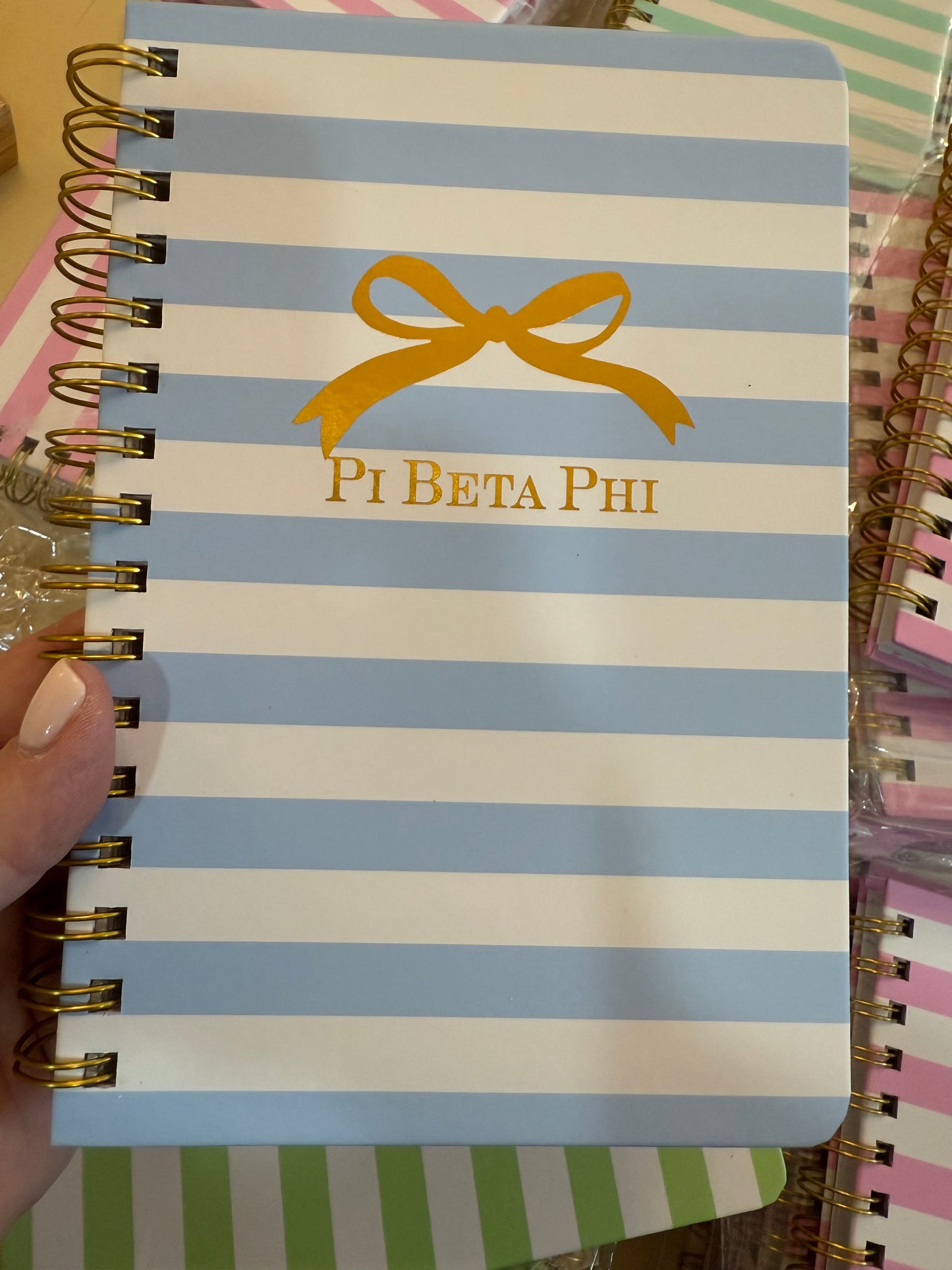 Sorority Spiral Bound Journal
