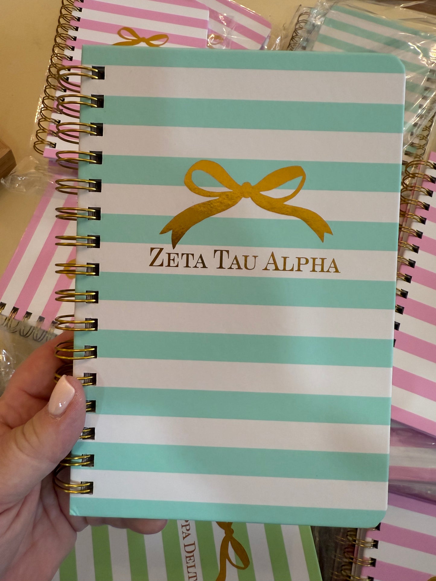 Sorority Spiral Bound Journal