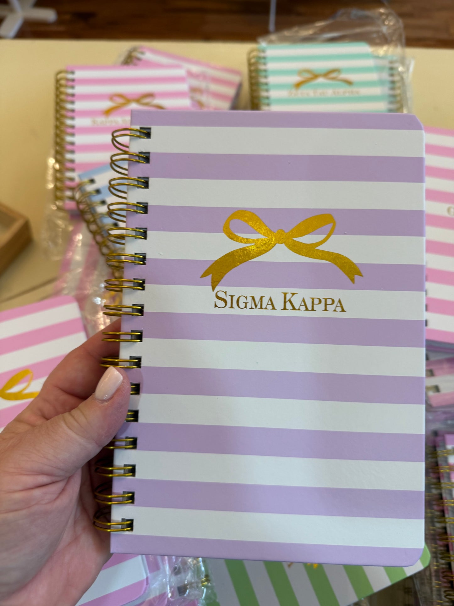 Sorority Spiral Bound Journal