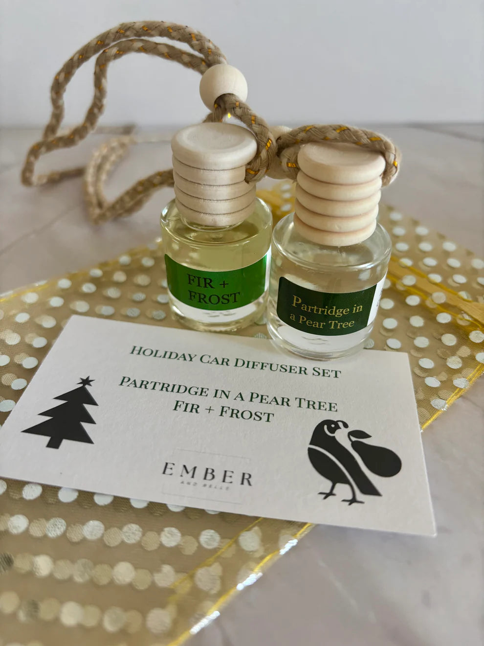 Ember and Belle Car Diffuser