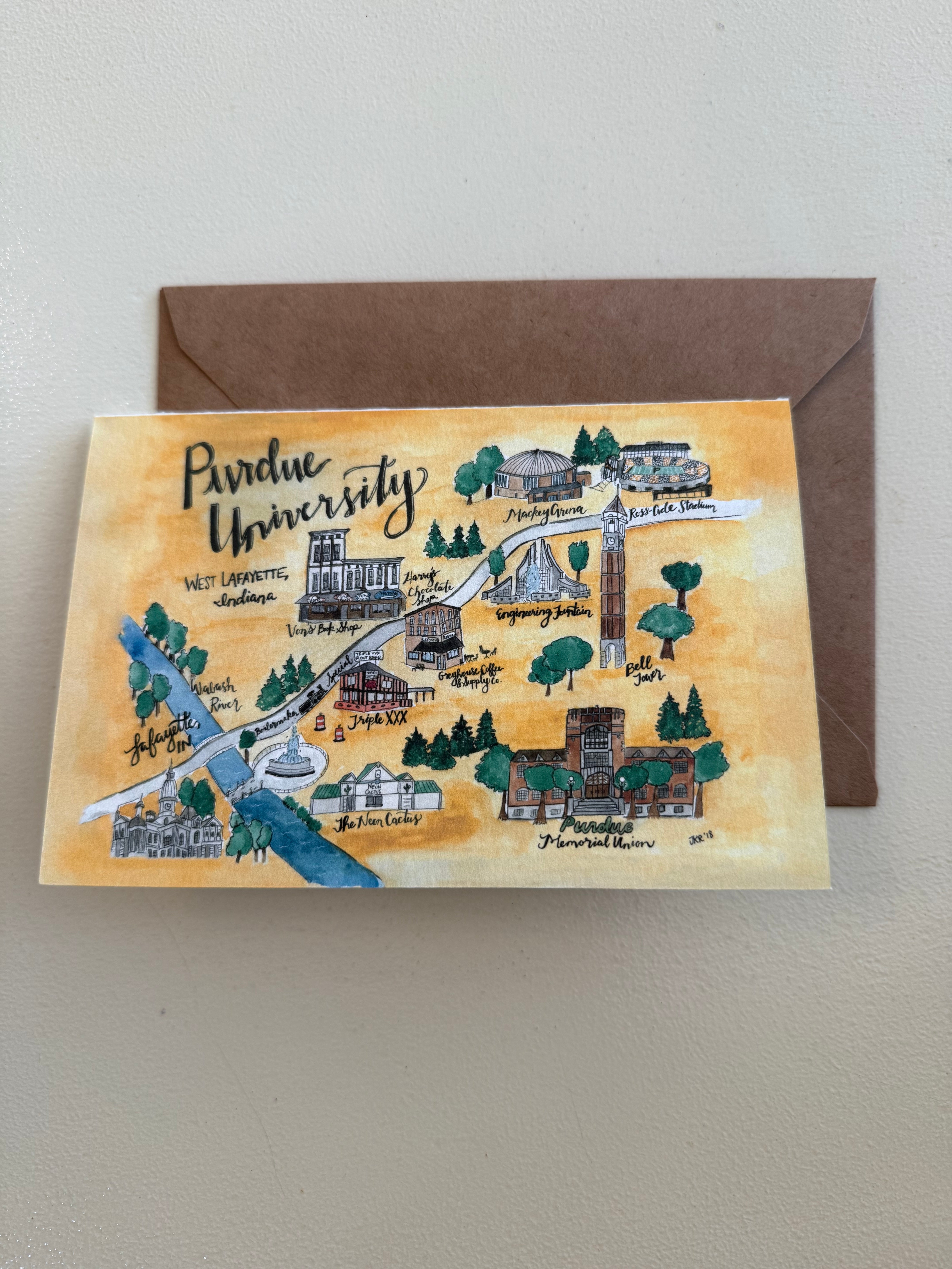 Purdue Note Cards – Two Tulips Boutique