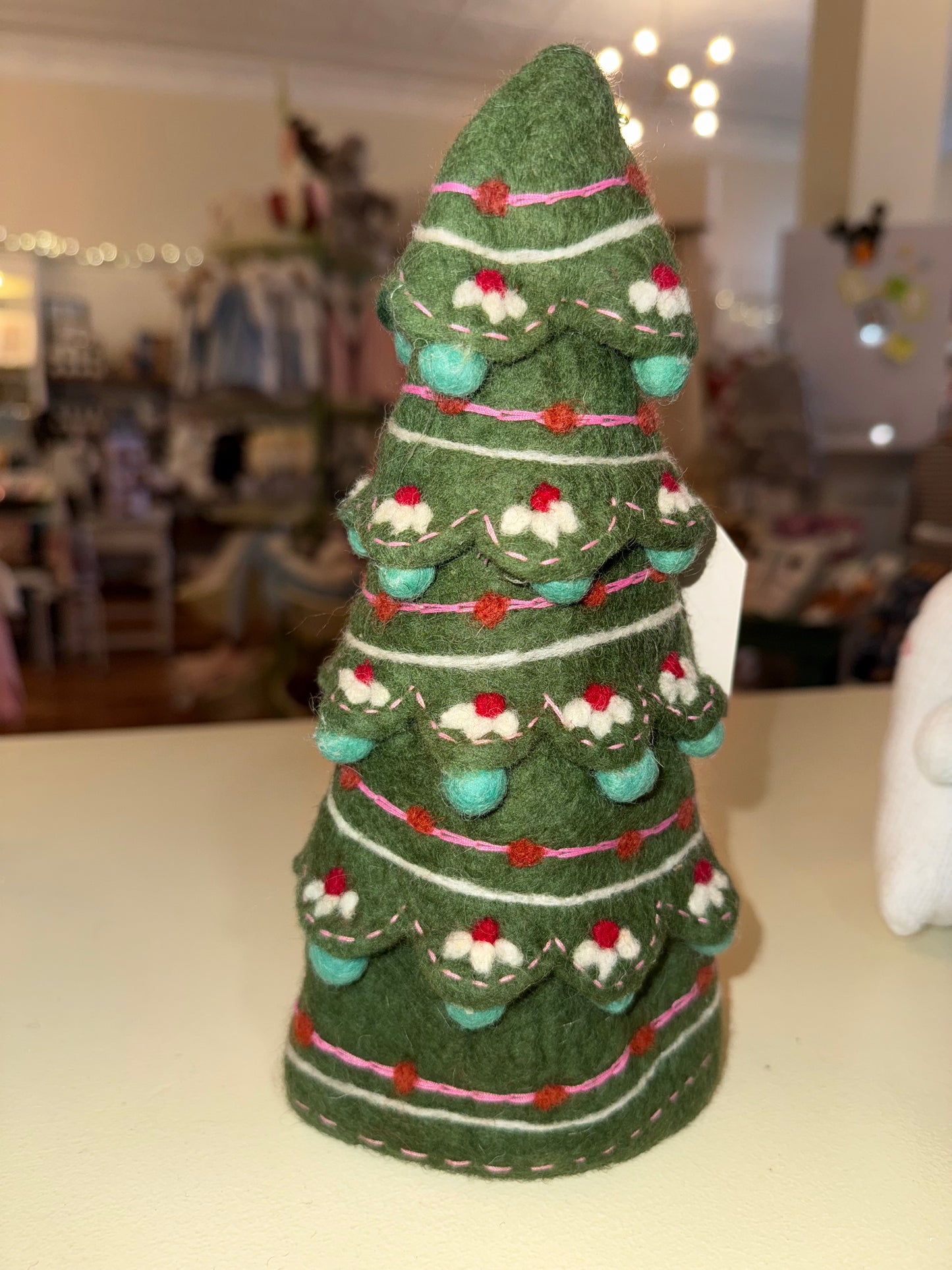 French Knot Tree and Mantel Toppers