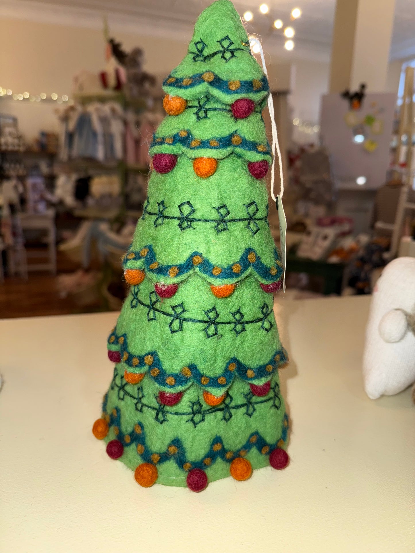 French Knot Tree and Mantel Toppers