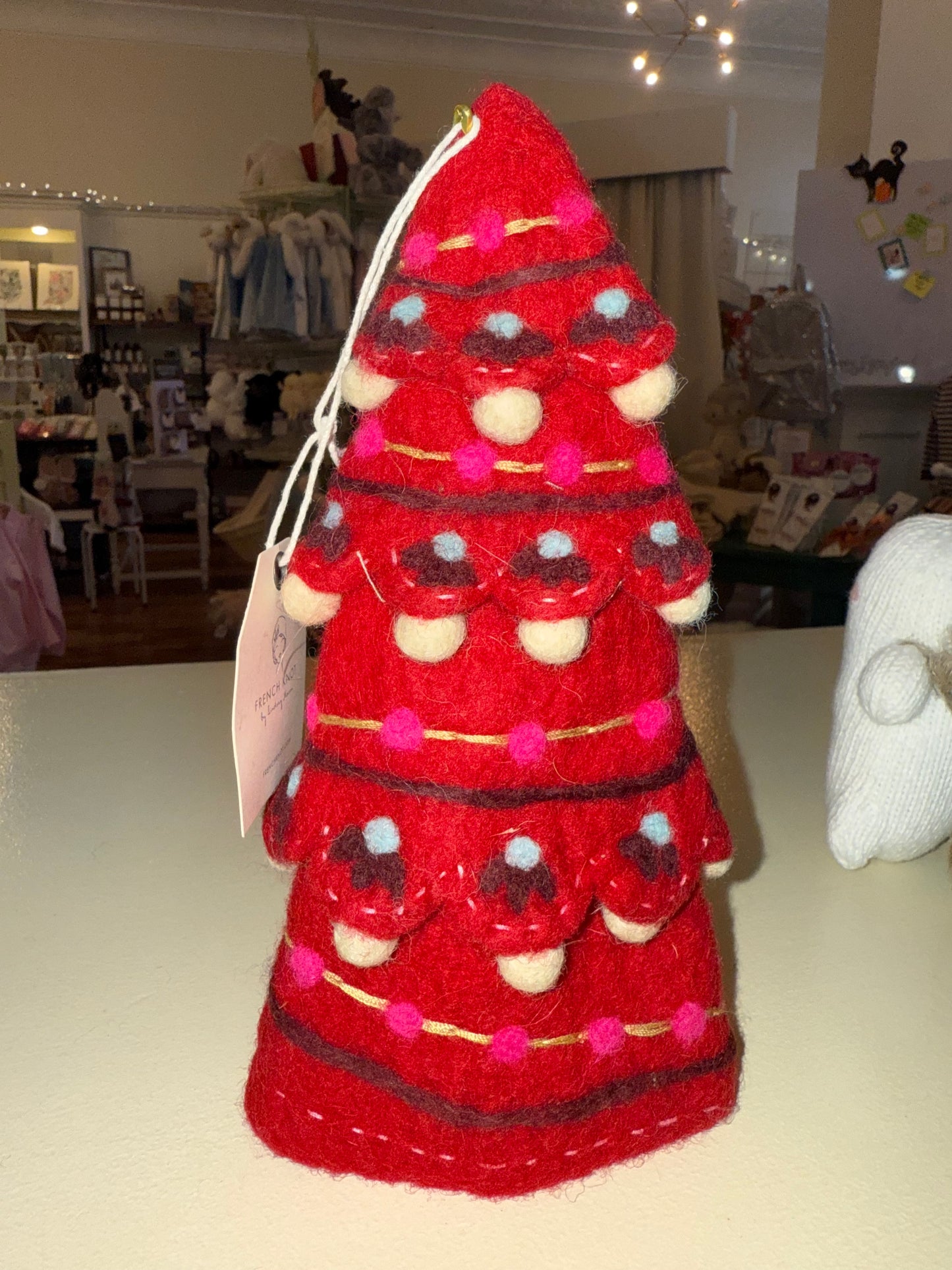 French Knot Tree and Mantel Toppers