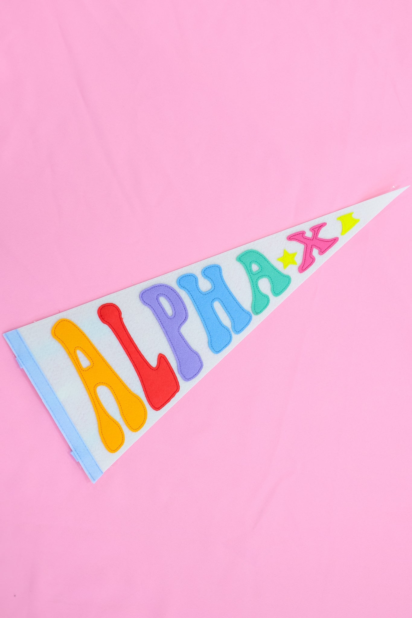 Rainbow Pennant Flag