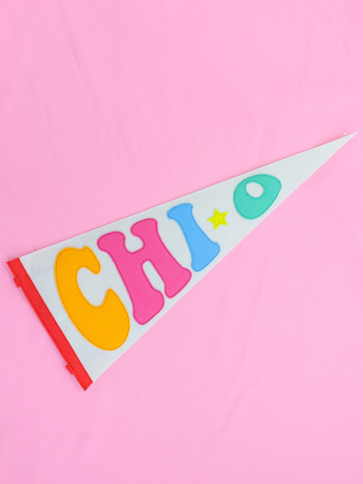 Rainbow Pennant Flag