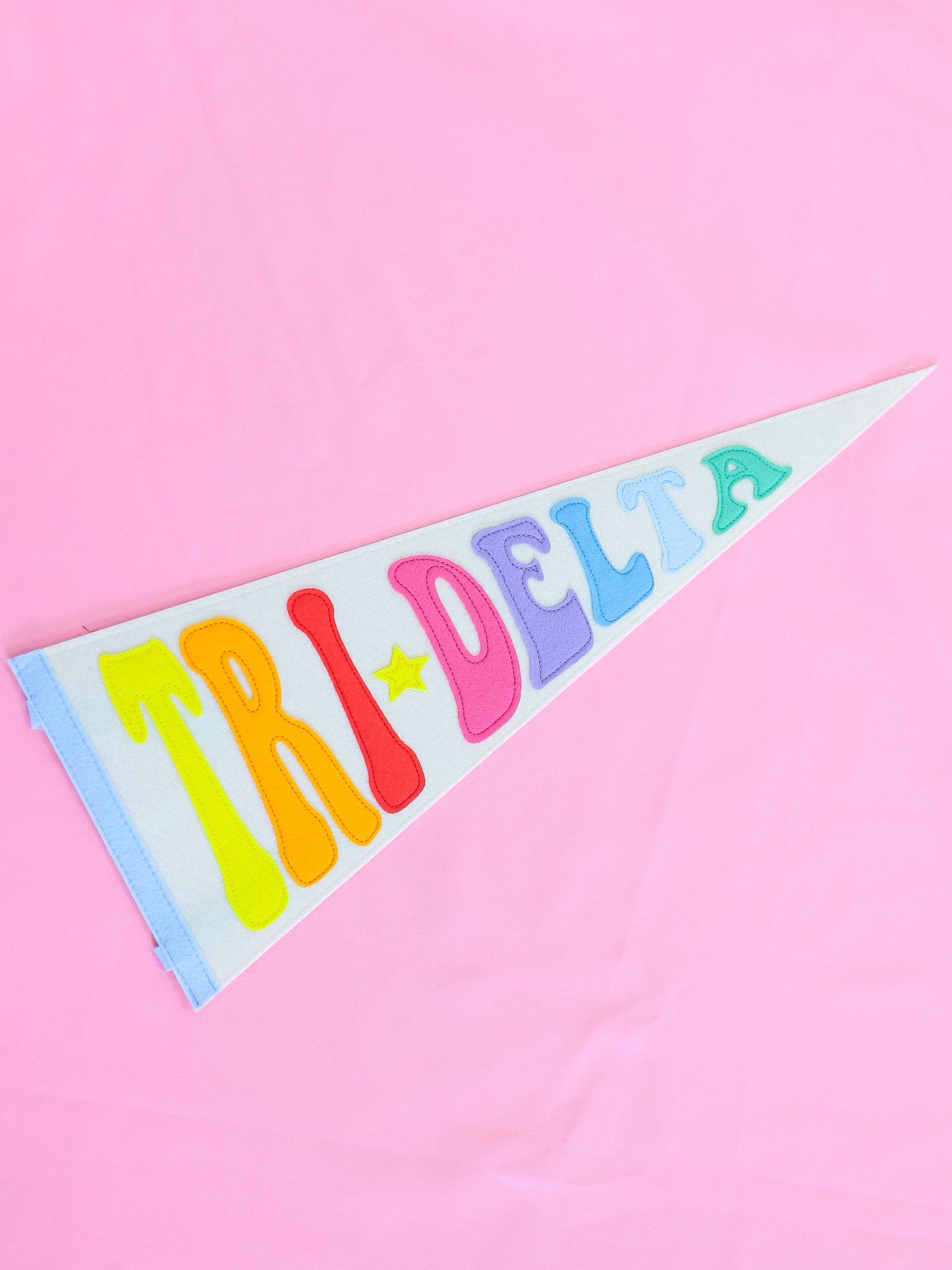 Rainbow Pennant Flag