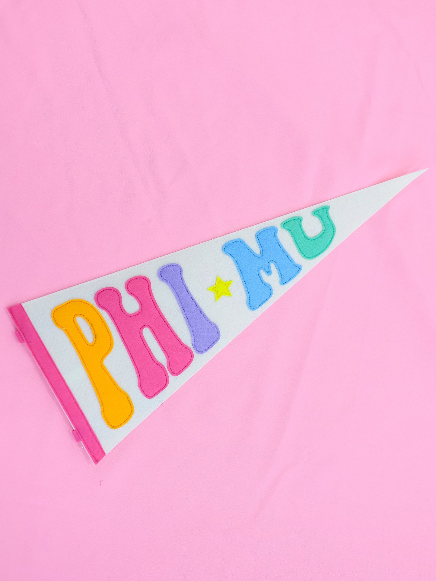 Rainbow Pennant Flag