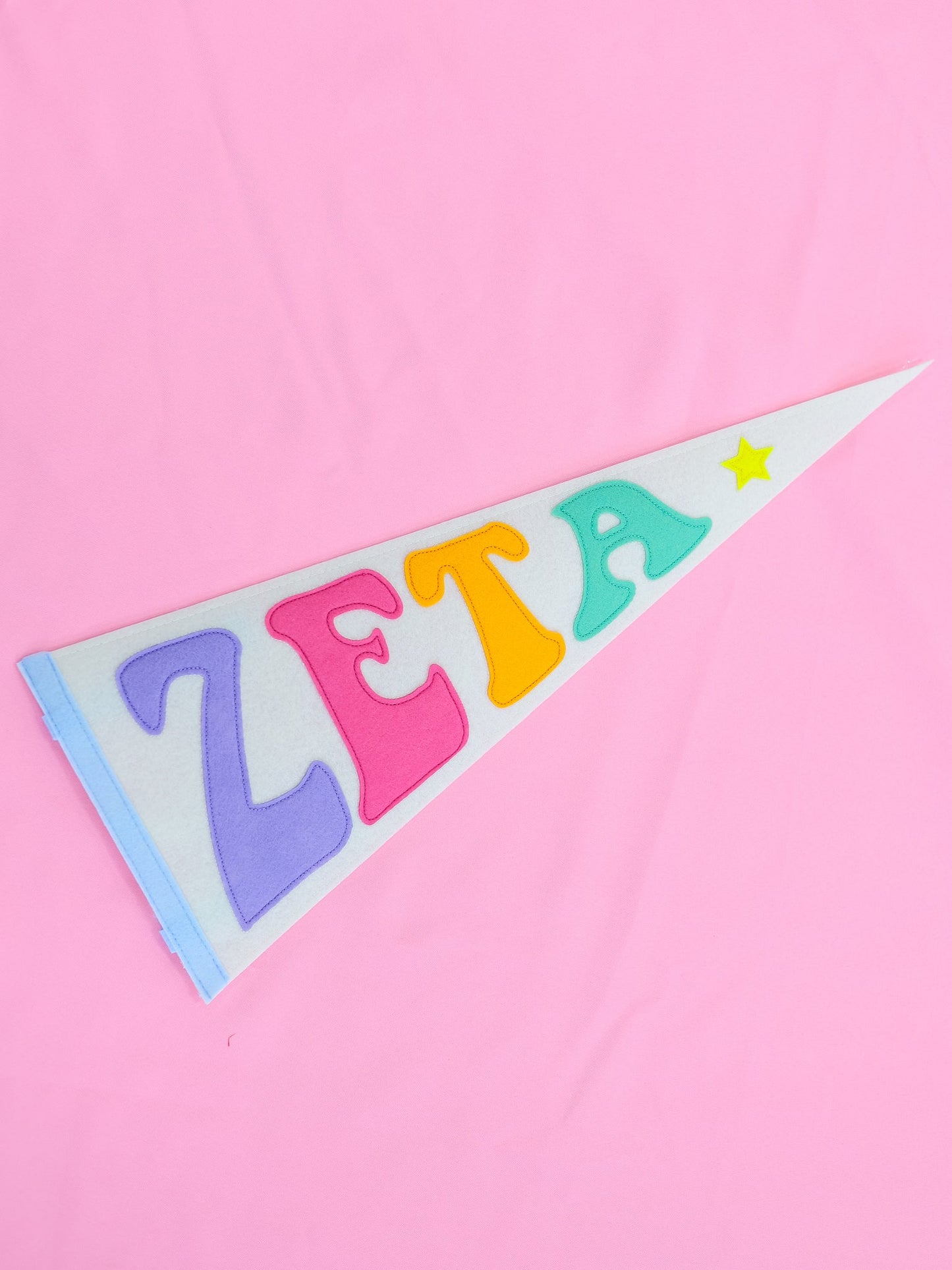 Rainbow Pennant Flag