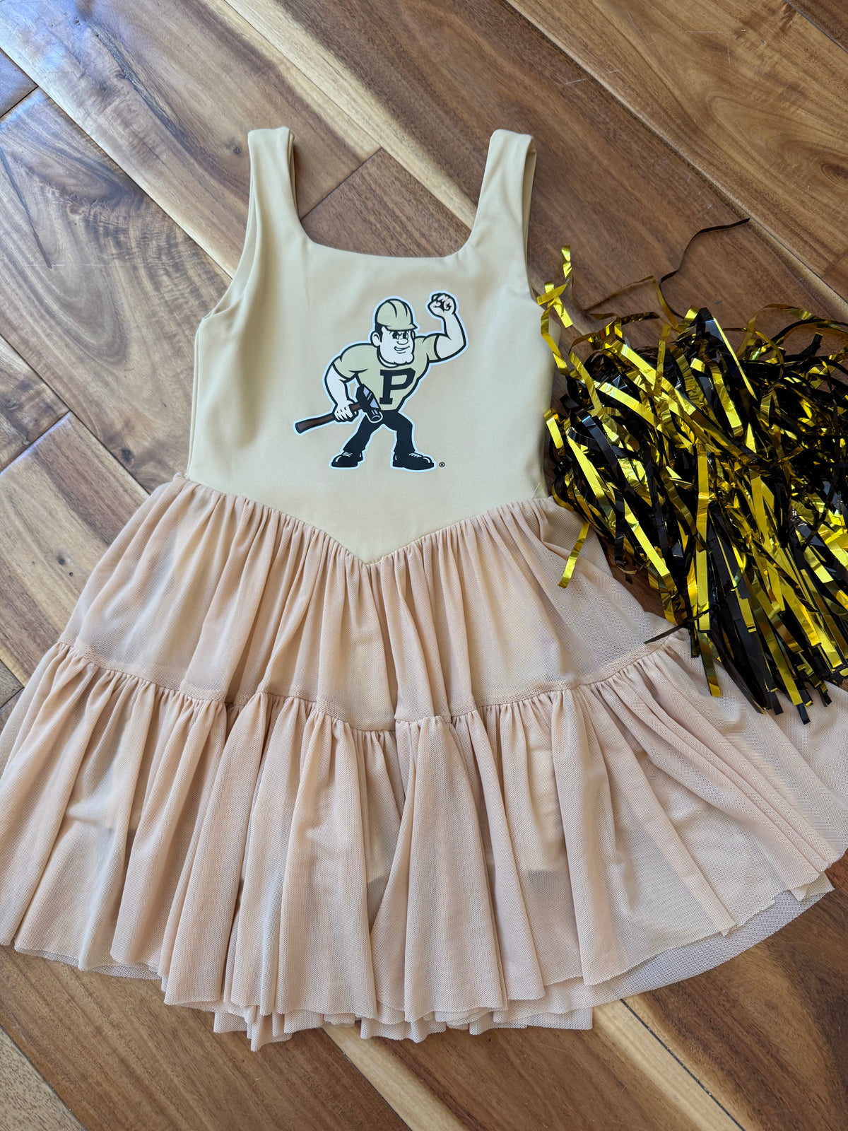 Purdue Little Girl Game Day Dress