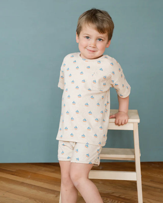 Dear Hayden Tee & Shorts Set