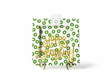 Happy Everything Large Square Platters