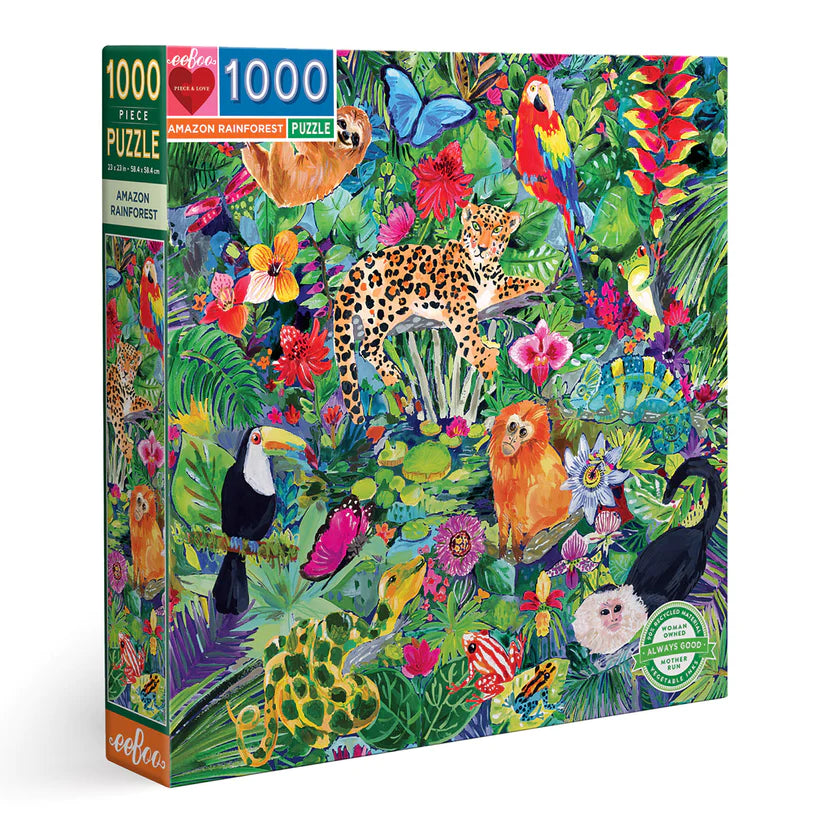 Amazon Rainforest 1000 Piece Puzzle