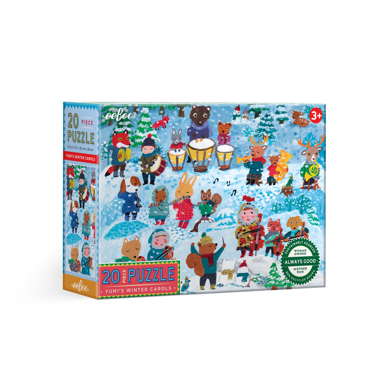 eeBoo 20 Piece Puzzles