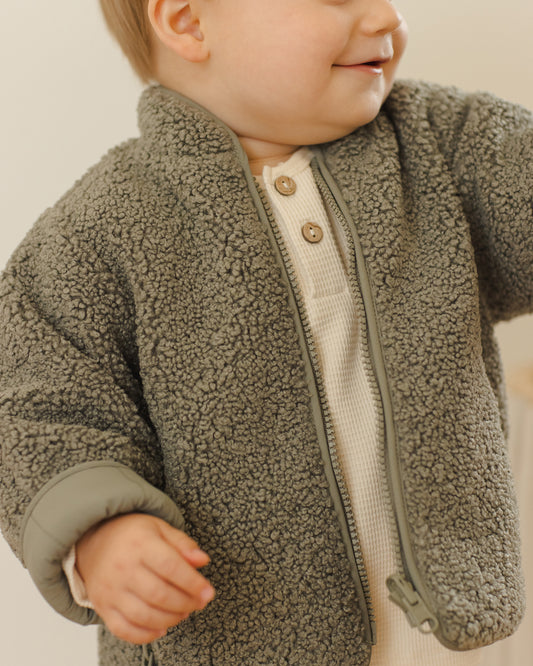 Quincy Mae FW25 Shearling Jackets