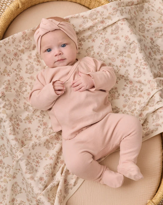 Quincy Mae AW26 Wrapped Top and Pant Set