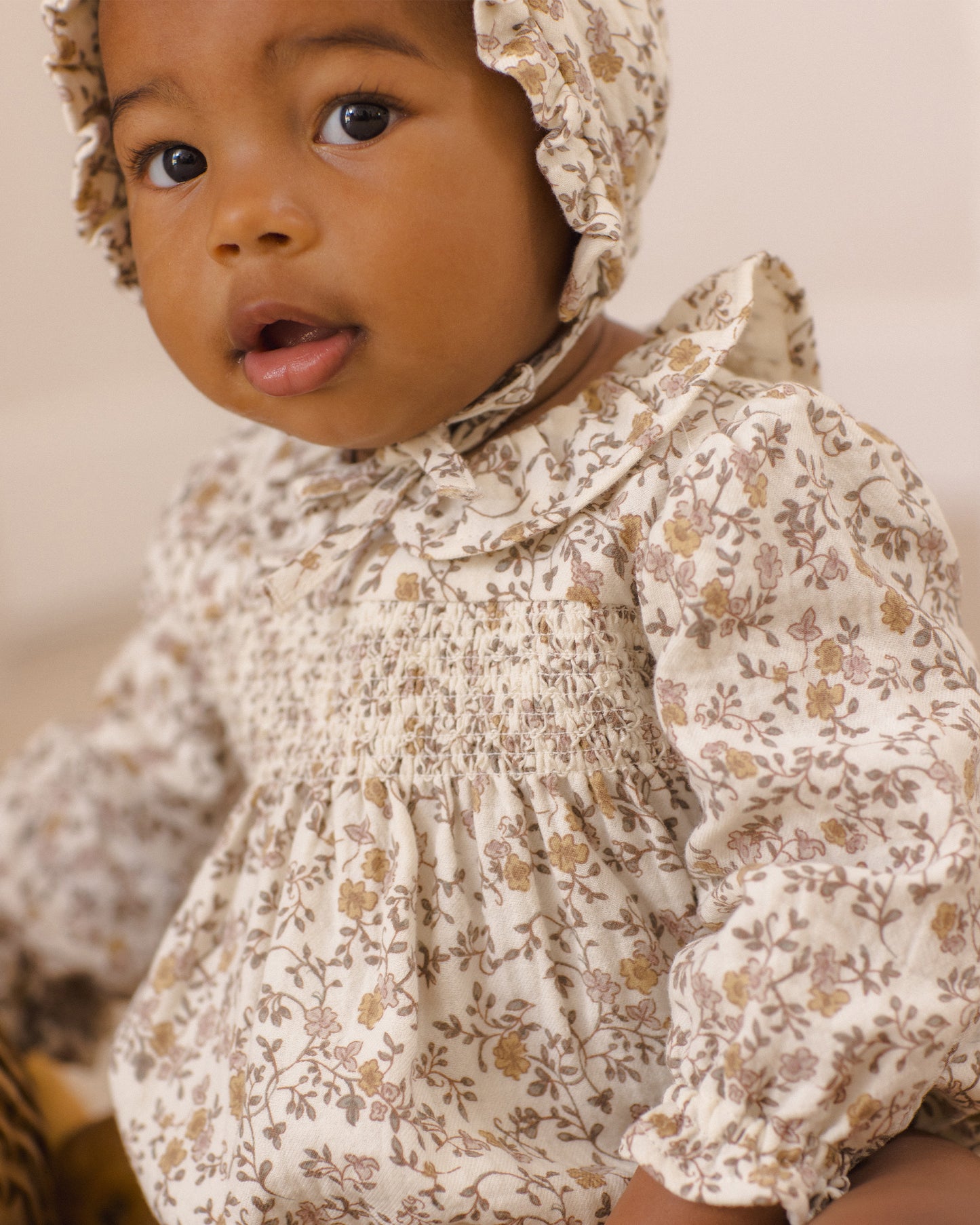 Quincy Mae AW26 Callie Romper Posey