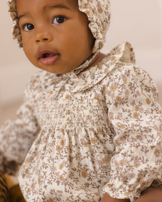 Quincy Mae AW26 Callie Romper Posey