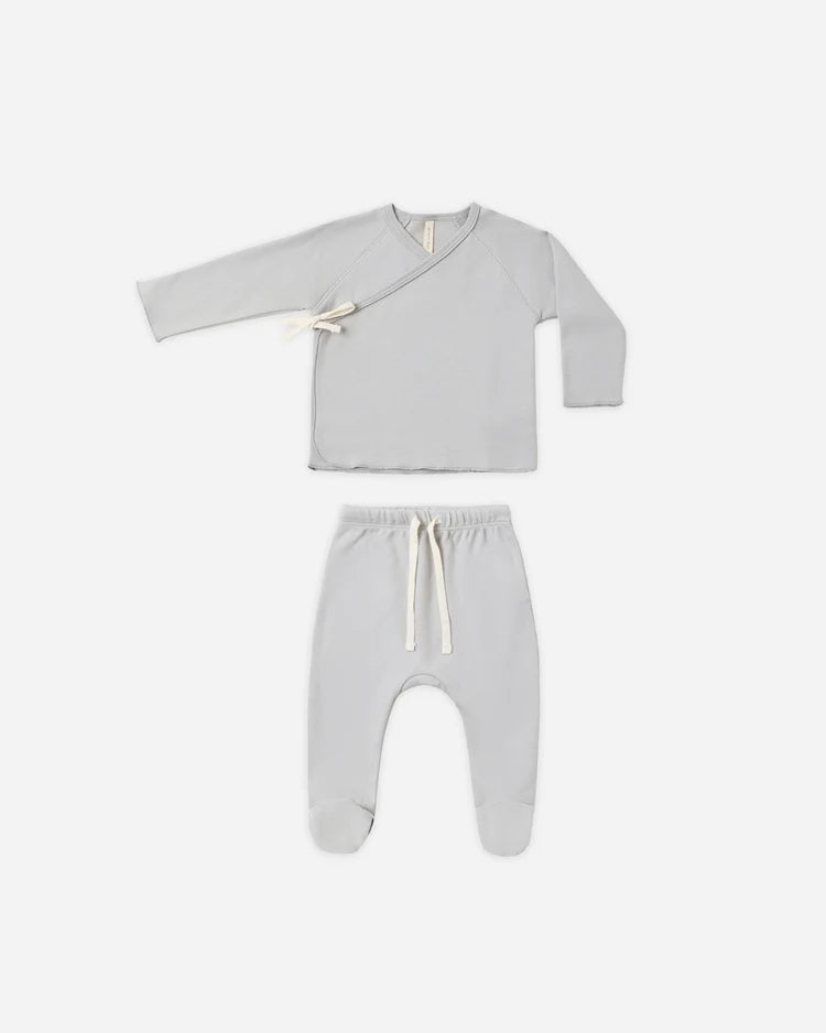 Quincy Mae AW26 Wrapped Top and Pant Set