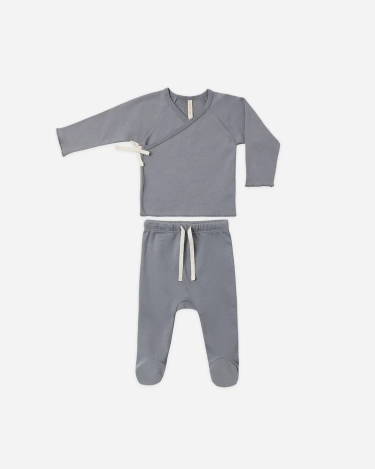 Quincy Mae AW26 Wrapped Top and Pant Set