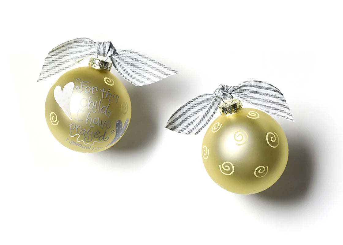 Coton Colors Baby Ornaments