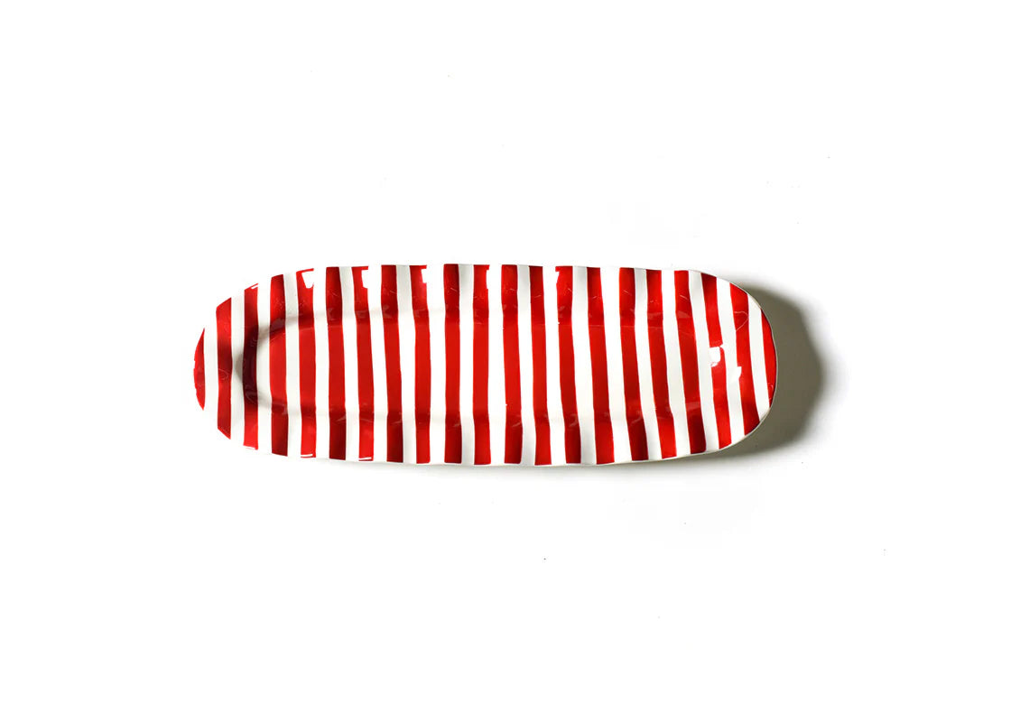 Coton Colors Red Stripe Ruffle Collection